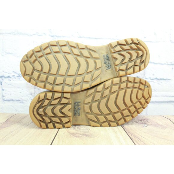 LL Bean Rugged Wellie Chelsea Boots Light Blue Size 9 M - Picture 9 of 10